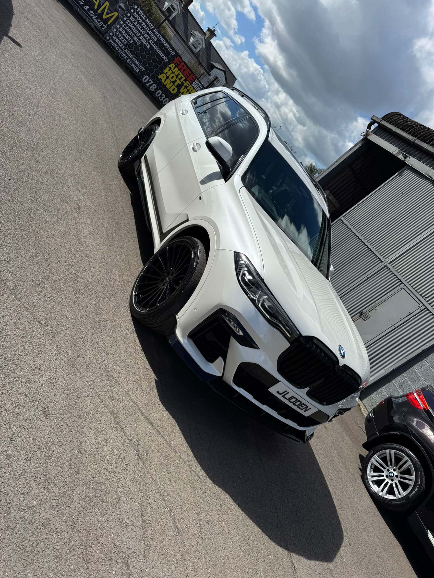 BMW X5 after a premium valet at TJC Detailing & Valeting in Belfast