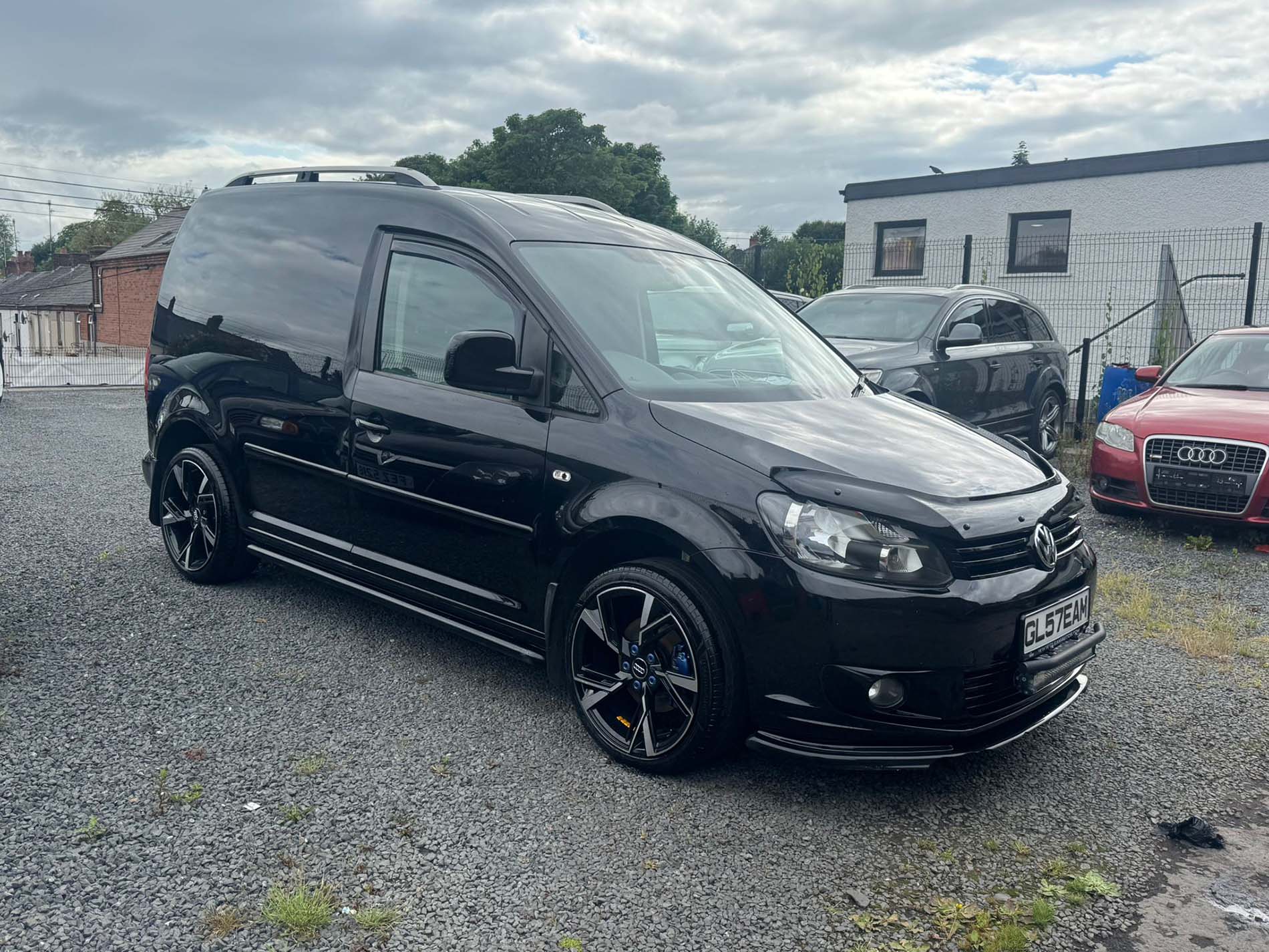 Volkswagen Caddy after a full valet at TJC Detailing & Valeting in Belfast