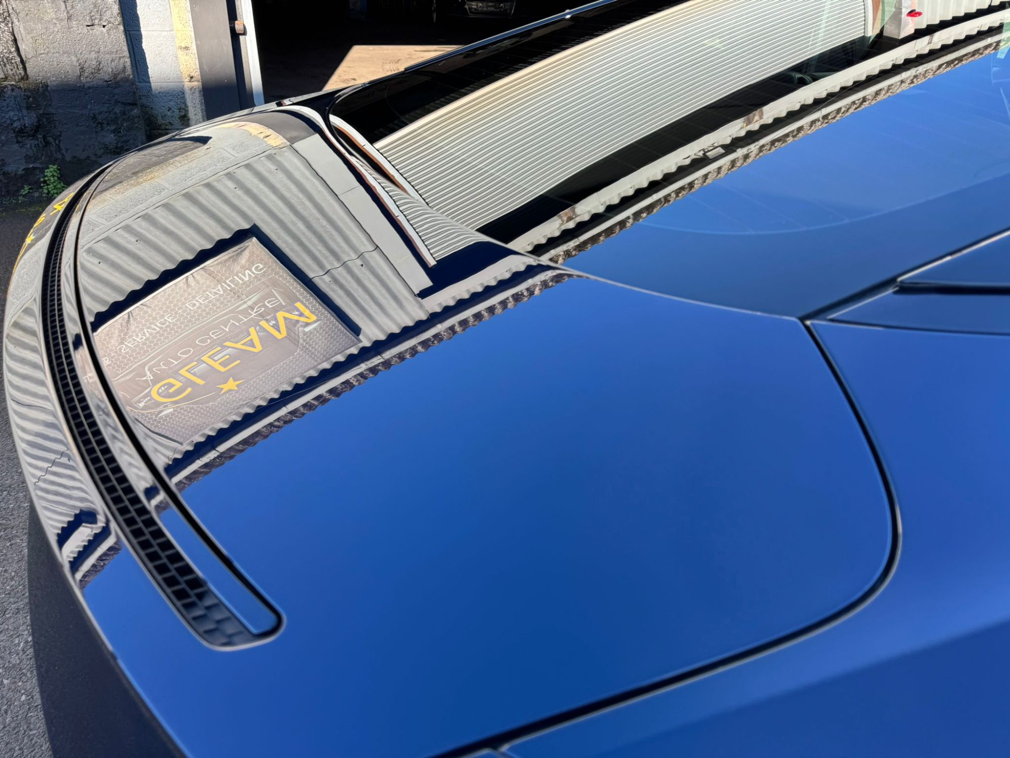 Full exterior detailing on an Aston Martin at TJC Detailing & Valeting in Belfast